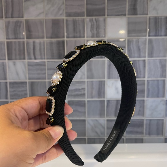 COPY - Black jeweled headband - Picture 4 of 4